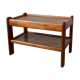Table basse en teck, années 80