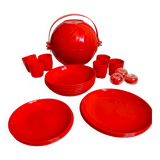 Picnic ball 70's red