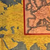 Air France Postal Air Network Map from 1948