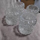 Set of 4 glass globes (L-0208)