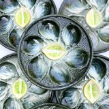 Oyster plates St Clémént