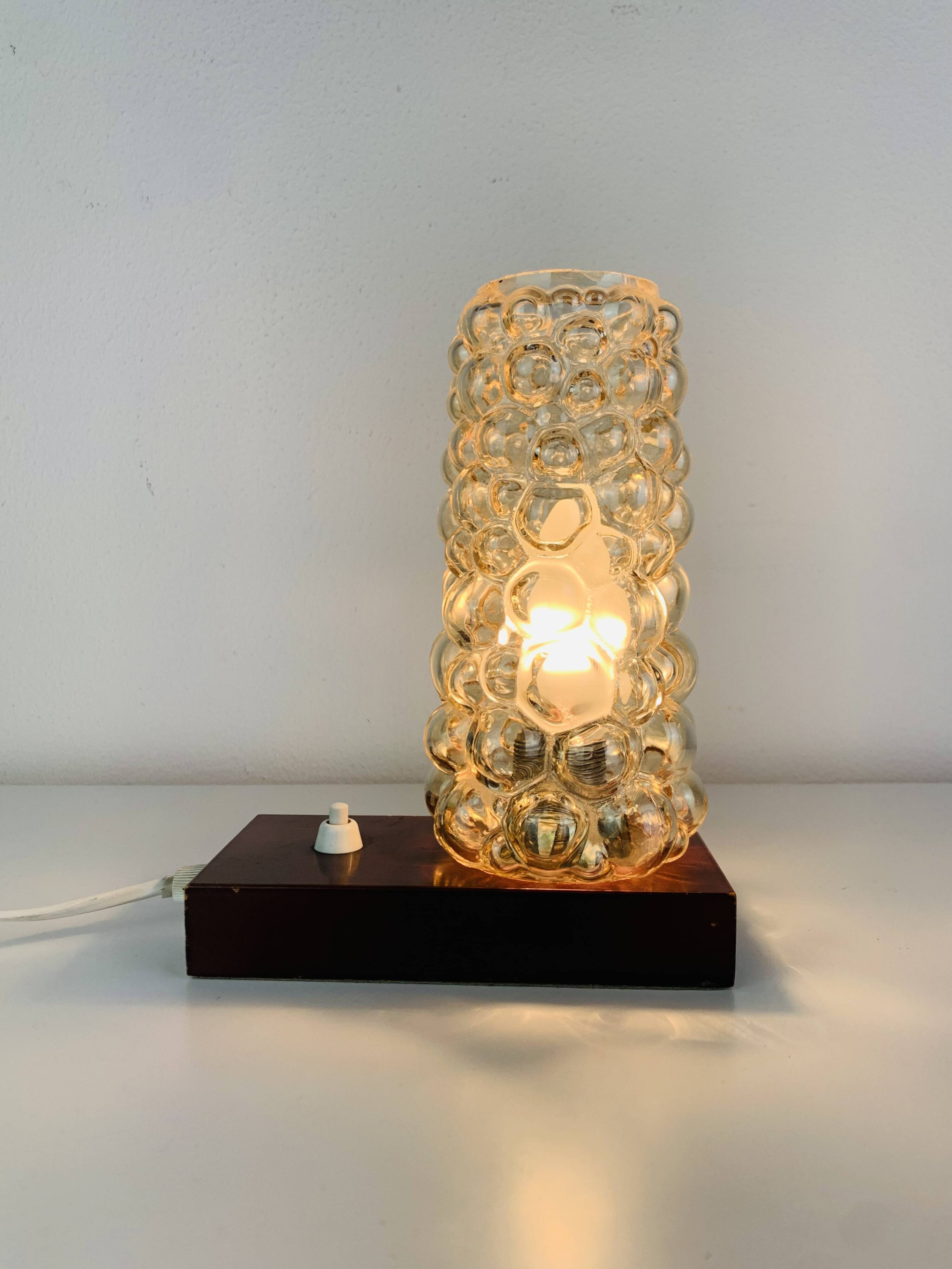 Bubble bedside lamp by Helena Tynell for Limburg