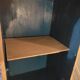 Storage cabinet solid wood aerogummed int intense blue dp 1222306