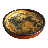 Terracotta bowl with marbled, jasper-like decoration
