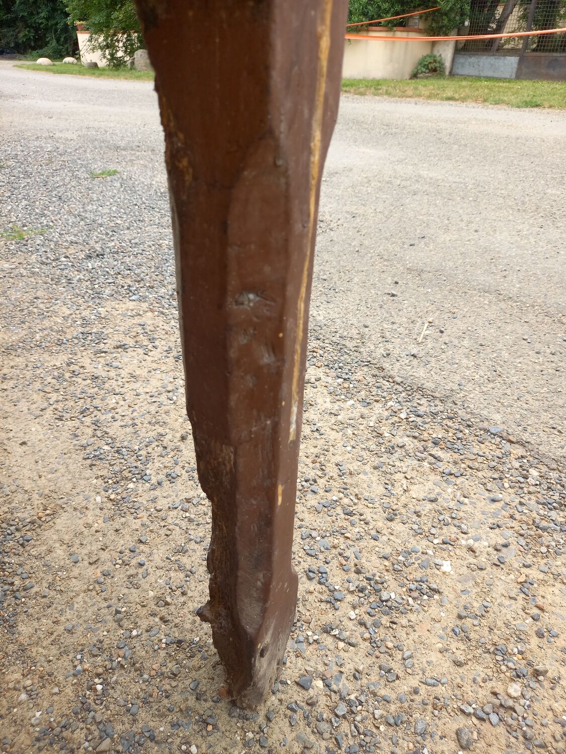 Very old office table