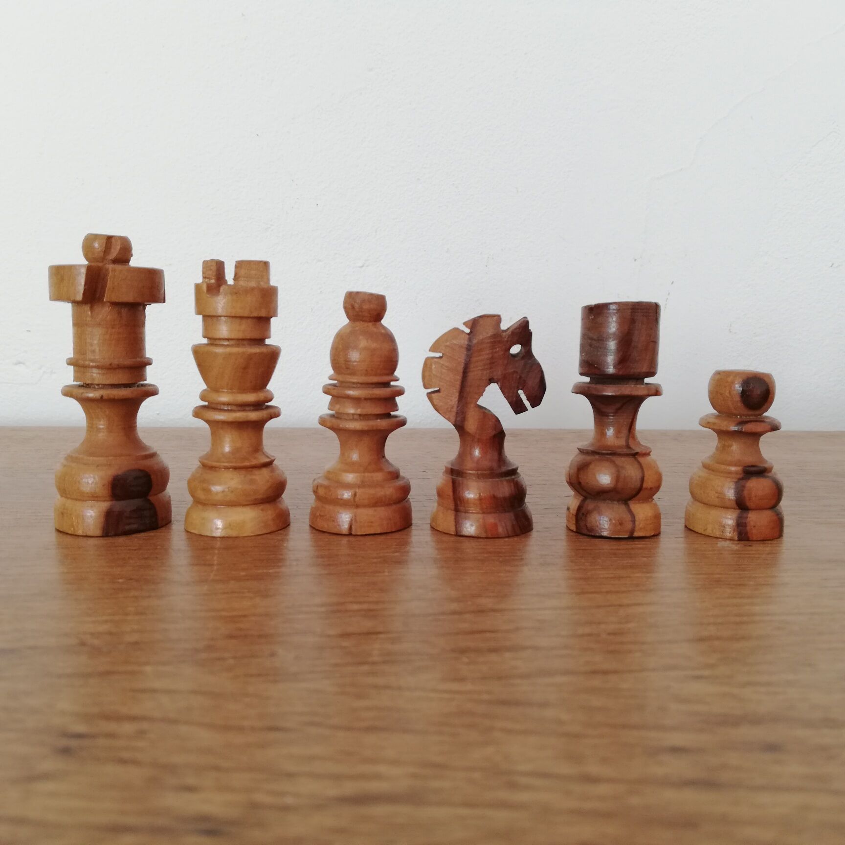 Olivier's wooden chessboard