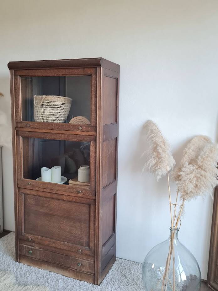 Trade furniture - Pharmacy display cabinet circa the 1960s