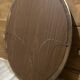 Oval gold medallion mirror – Classic style – 67 x 52 cm
