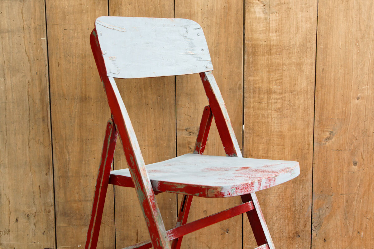 Folding chair, 50s - destroy