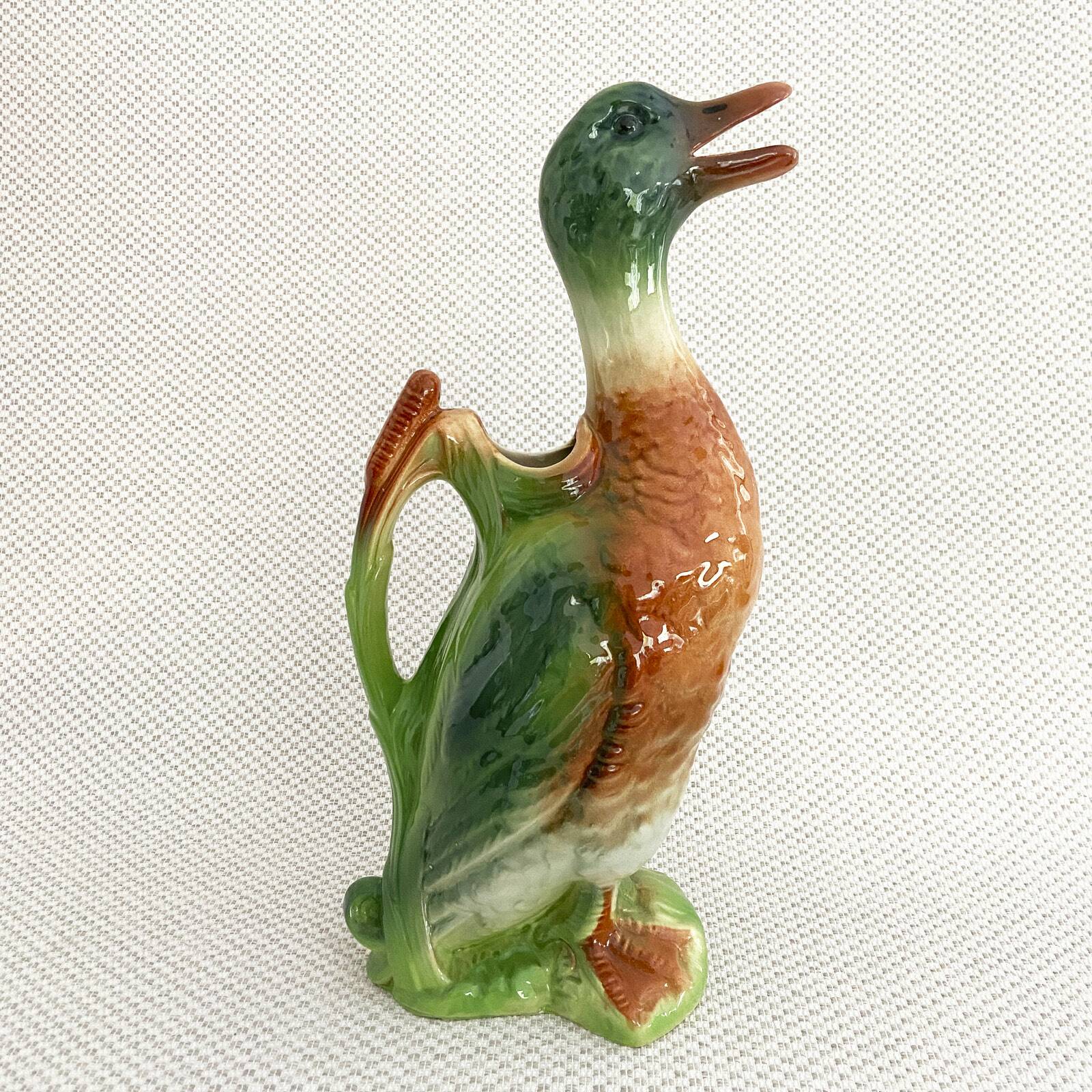 Duck jug – Faïencerie de Saint-Clément, 1970s