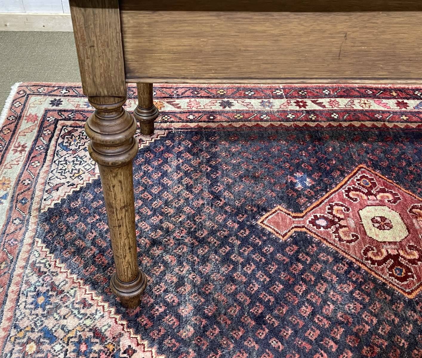 19th-century Victorian desk with writing surface