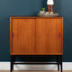 Retro danish style 1960s mid century record cabinet drinks cabinet