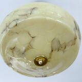 Art Deco Marble Glass Pendant Light