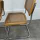 3 chaises Cesca B32 par Marcel Breuer