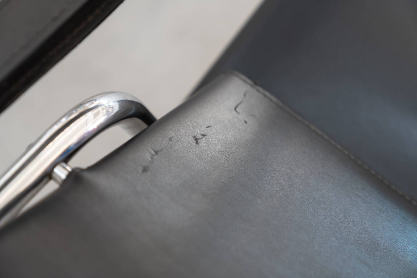 Pair of LC1 armchairs by Le Corbusier, for Cassina 1970