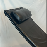 Skaï chaise longue