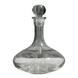 Flared decanter with round cap