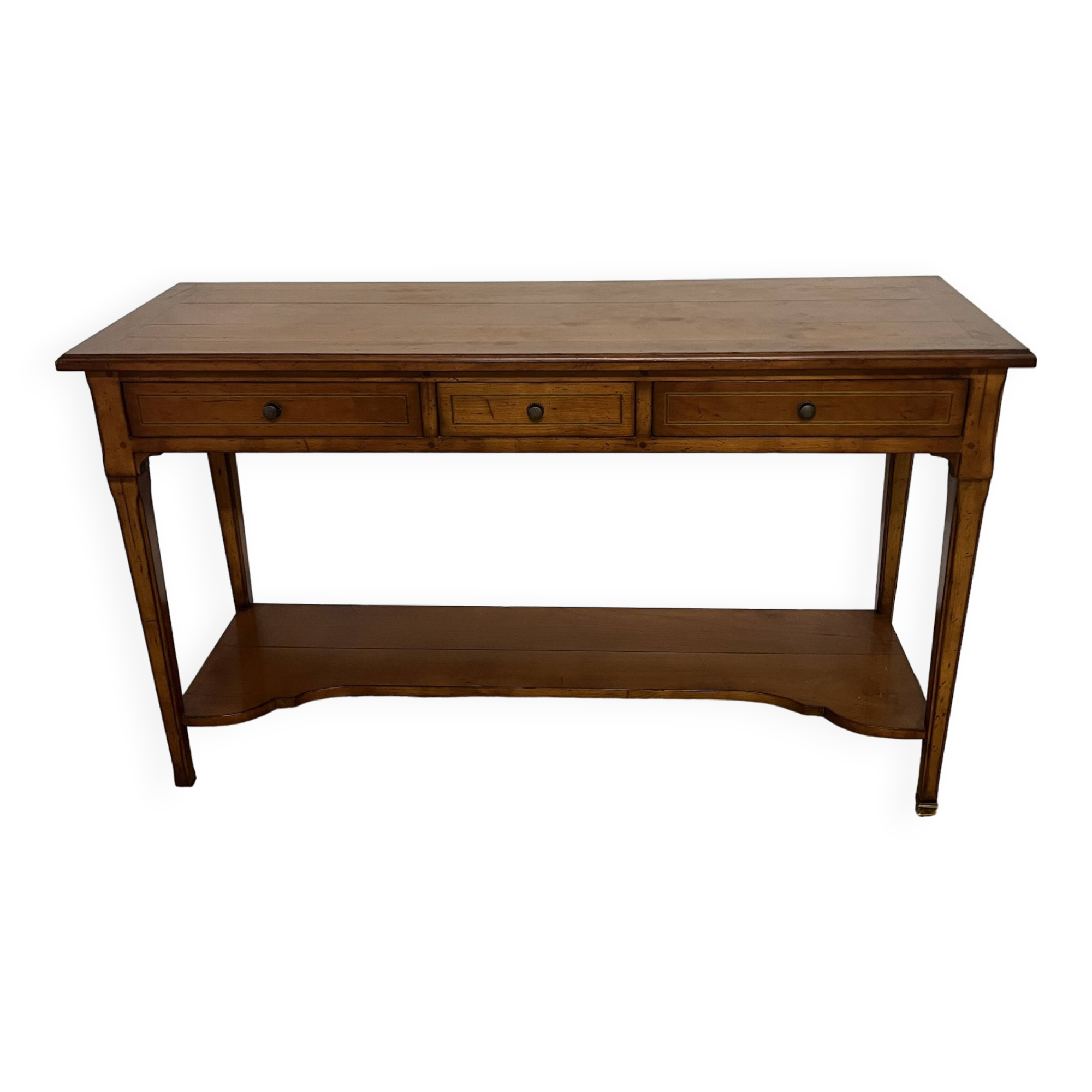 Console / server in Louis XV style cherry wood