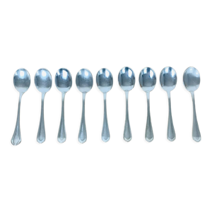 8 petites cuillers christofle