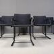 Vintage cirkel chairs by Metaform, 1980s, set of 6