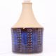 Søholm blue ceramic table lamp by Maria Philippi, 1960s