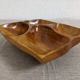 Teak ramekin cup from the 70s