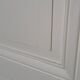 Door 207x99,5cm communication back panel molded