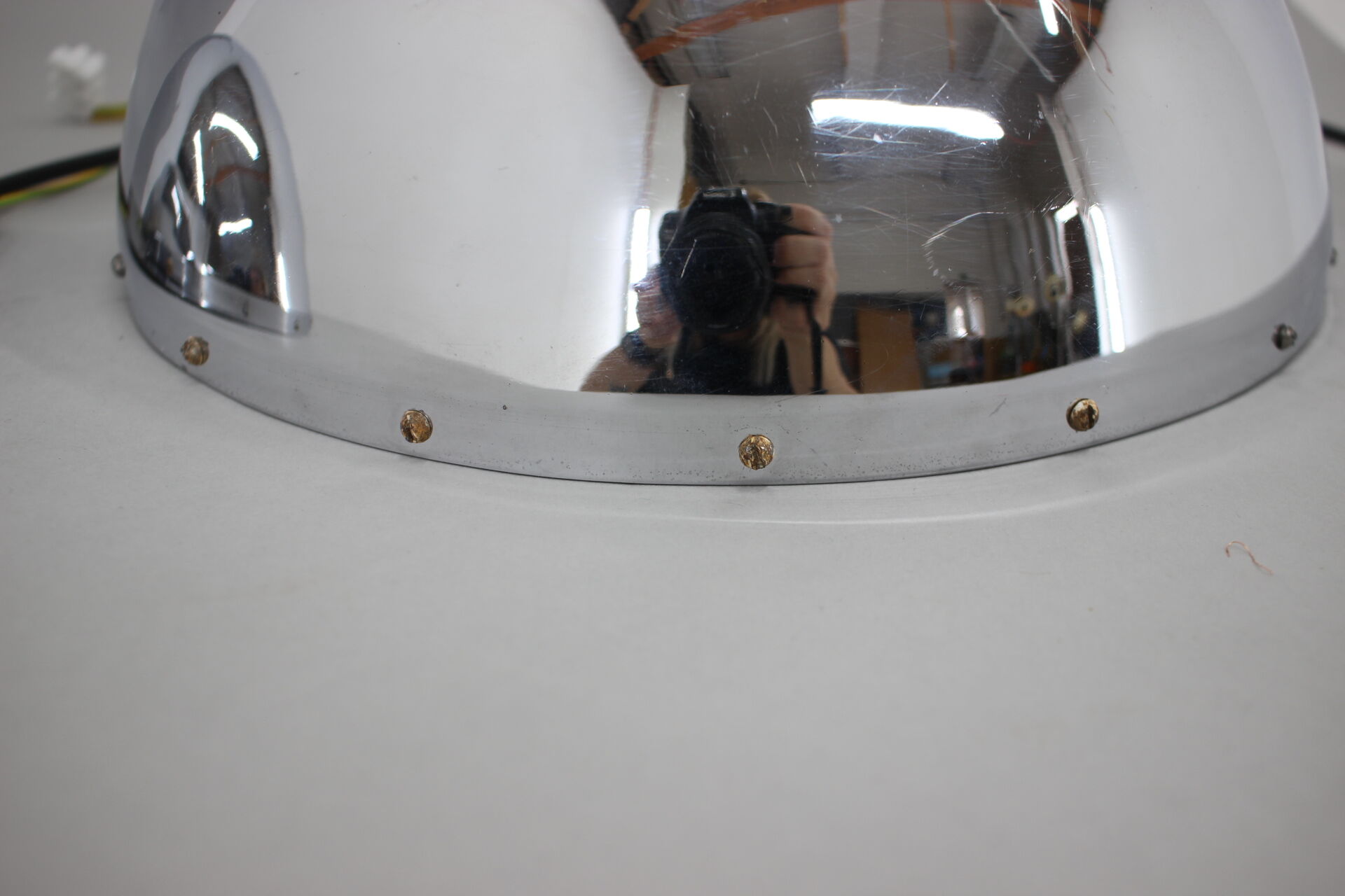 1930s pair of bauhaus chrome plated wall lamps/scones, czechoslovakia