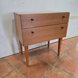 Scandinavian bedside table from the 60s