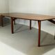 Large teak table, Denmark, 1980s