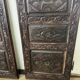 Pair of vintage Breton cabinet doors