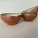 3 stoneware bowls size 2