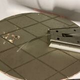 Vintage italian mirrored glass sconces