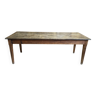 19th century solid oak farm table