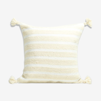 Coussin hayk 50x50 pompons