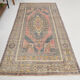 4x8 Pale Red Oriental Vintage Rug, 132x260Cm