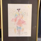 Jean Cocteau dessin Torero 1952