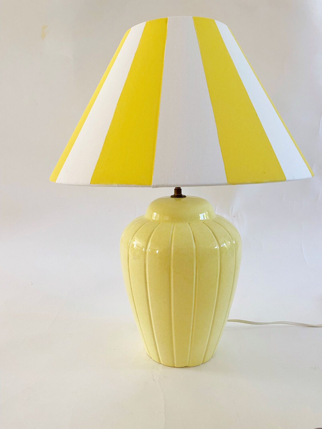 Italian ceramic lamp