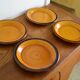 Saint Clément plates porcelain from the 1960s.