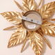 Ceiling lamp flower golden leaves