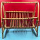 Porte revue rotin vintage 1960 70