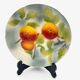 Saint-Clément "Orchard" Mid-Century Barbotine Plates