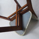 Vintage office chair with compass legs