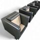 4 x Black Leather Poltrona Frau Moji Armchairs / sofa by Shigeru Uchida