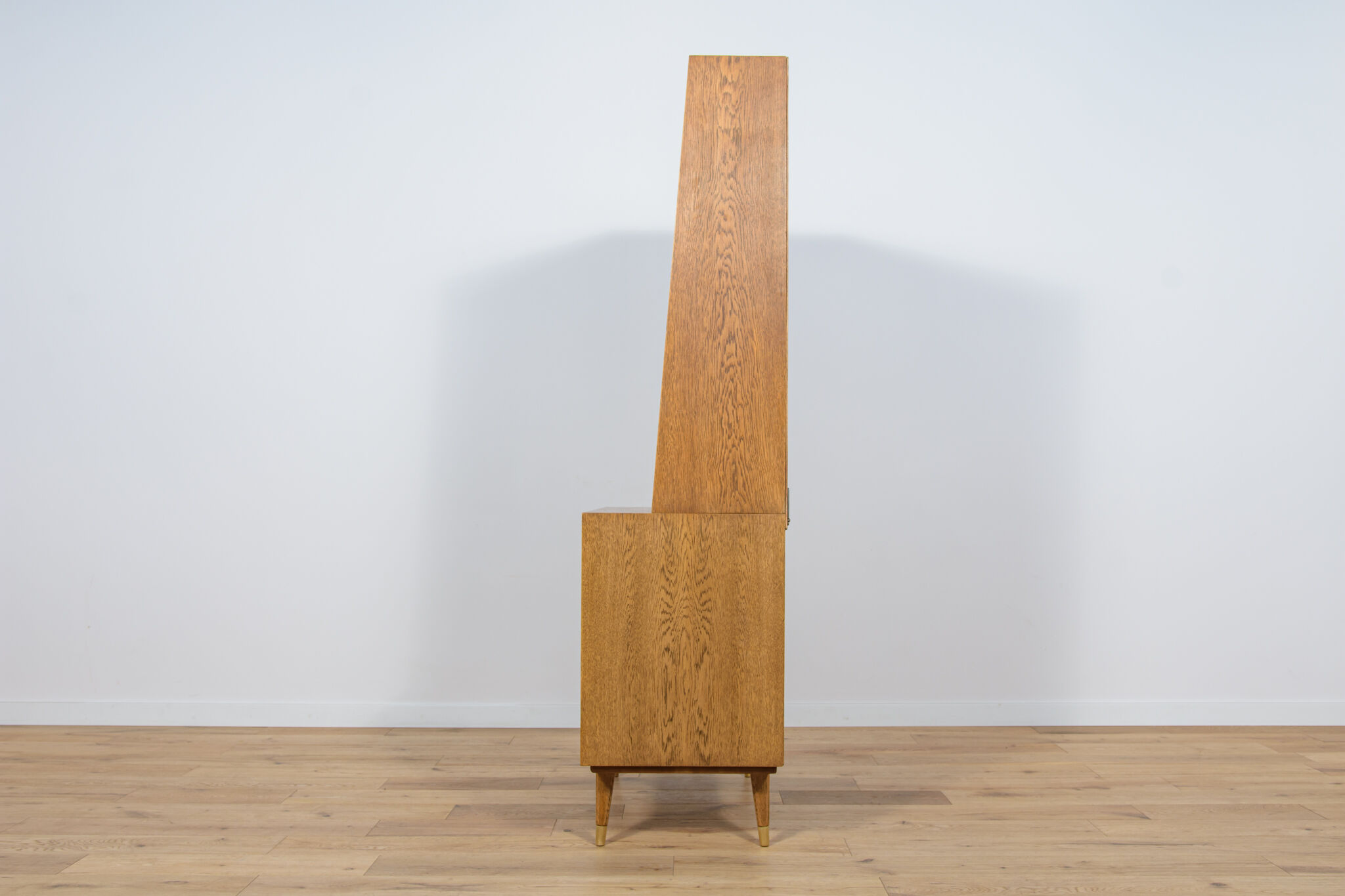 Mid-century swedish oak shelf, 1970s