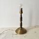 Bronze lamp "acorns" 50s, vintage naturalist light fixture