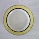 6 vintage Badonviller earthenware dessert plates