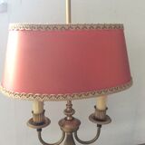 Old brass hot water bottle lamp empire style