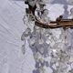 4 vintage crystal chandelier pendants