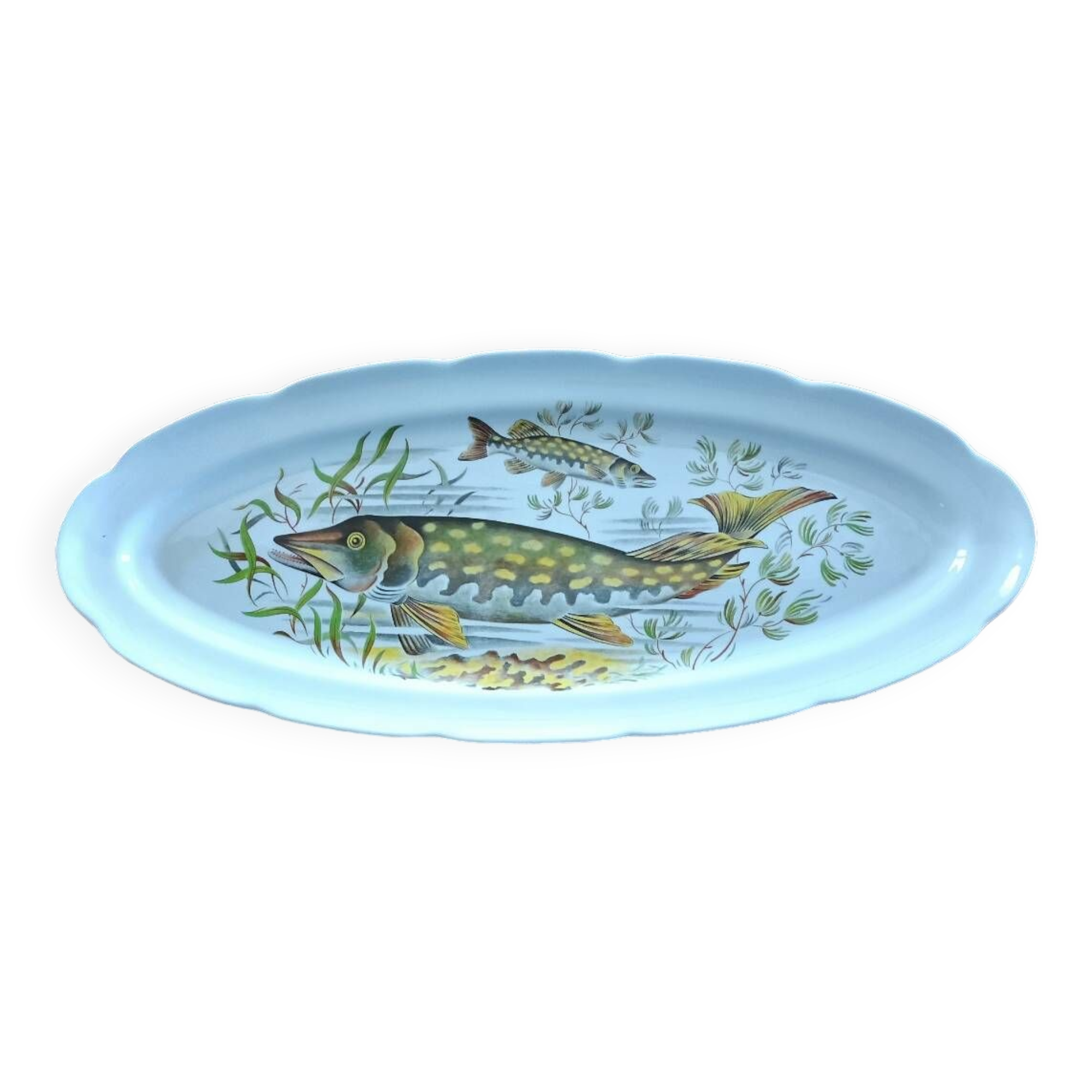 Vintage fish dish